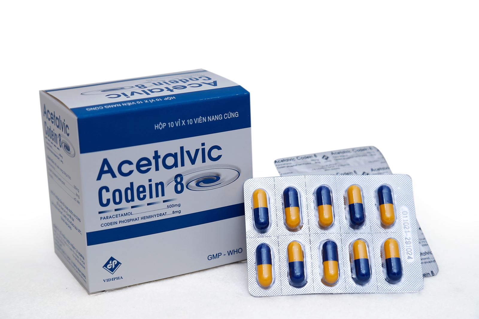  ACETALVIC CODEIN  8 